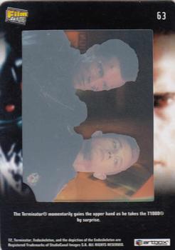 2003 ArtBox Terminator 2 FilmCardz #63 Surprise! Back