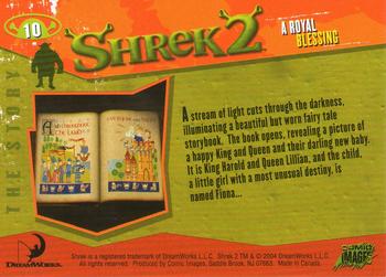 2004 Comic Images Shrek Movie 2 #10 A Royal Blessing Back