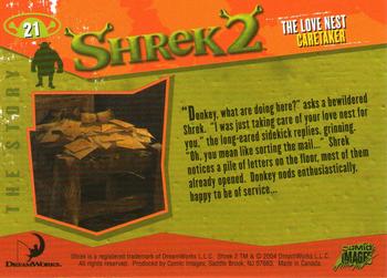 2004 Comic Images Shrek Movie 2 #21 The Love Nest Caretaker Back