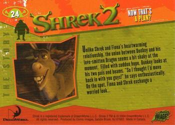 2004 Comic Images Shrek Movie 2 #24 Now That's a Plan? Back