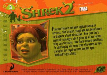 2004 Comic Images Shrek Movie 2 #3 Fiona Back