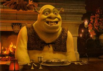 2004 Comic Images Shrek Movie 2 #40 Tabling His Manners Front