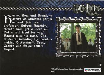2004 ArtBox Harry Potter and the Prisoner of Azkaban #38 Hagrid's Class Back