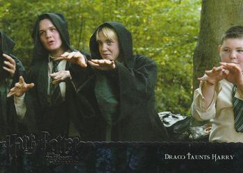2004 ArtBox Harry Potter and the Prisoner of Azkaban #39 Draco Taunts Harry Front