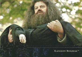 2004 ArtBox Harry Potter and the Prisoner of Azkaban #42 Clawed by Buckbeak Front