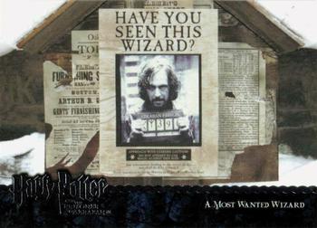 2004 ArtBox Harry Potter and the Prisoner of Azkaban #63 A Most Wanted Wizard Front