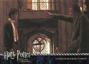 2004 ArtBox Harry Potter and the Prisoner of Azkaban #64 Lupin's Conjuring Lesson Front