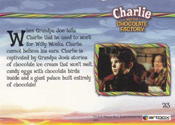 2005 ArtBox Charlie and the Chocolate Factory #23 Working For Wonka Back
