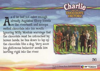2005 ArtBox Charlie and the Chocolate Factory #56 The Call Of His Enormous Stomach Back