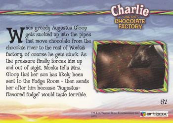 2005 ArtBox Charlie and the Chocolate Factory #57 He's Gonna Stick Back