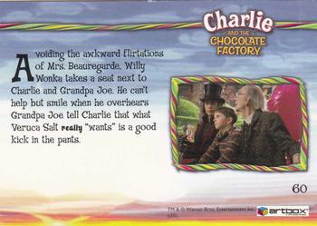 2005 ArtBox Charlie and the Chocolate Factory #60 Onward! Back