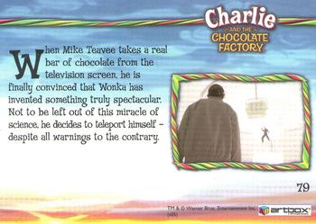 2005 ArtBox Charlie and the Chocolate Factory #79 What About People? Back