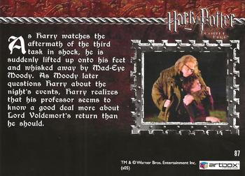 2005 ArtBox Harry Potter and the Goblet of Fire #87 Come, Potter Back