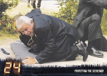2007 ArtBox 24 Season 4 Expansion #6 Protecting the Secretary Front