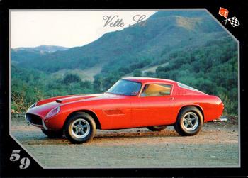1991 Collect-A-Card Vette Set - Bonus #4 1959 Scaglietti Corvette Front