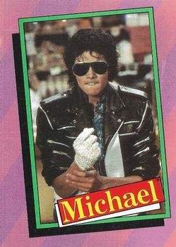 1984 Topps Michael Jackson #13 Other Michael Jackson projects include 2 tracks on… Front