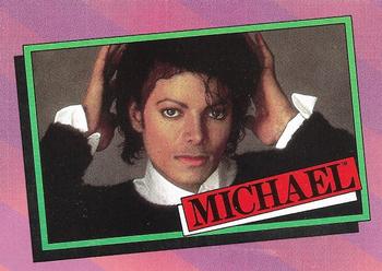 1984 Topps Michael Jackson #21 For a young artist of twenty-five, Michael Jackson… Front