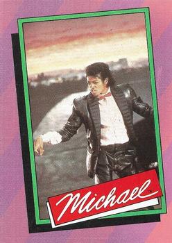 1984 Topps Michael Jackson #24 Michael Jackson's terrific 