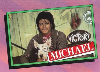 1984 Topps Michael Jackson #25 The videocassette 