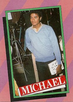 1984 Topps Michael Jackson #10 Michael Jackson's 