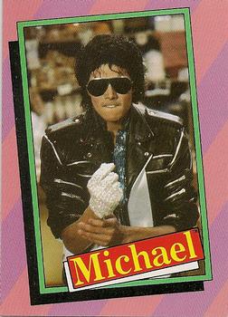 1984 Topps Michael Jackson #13 Other Michael Jackson projects include 2 tracks on… Front