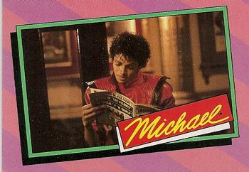 1984 Topps Michael Jackson #20 In addition to setting records in the record… Front
