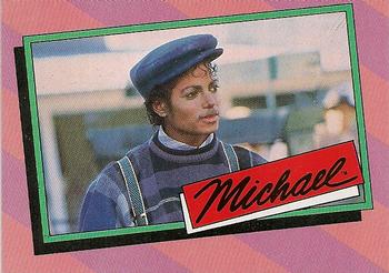 1984 Topps Michael Jackson #22 Michael Jackson is a genuinely dynamic performer… Front