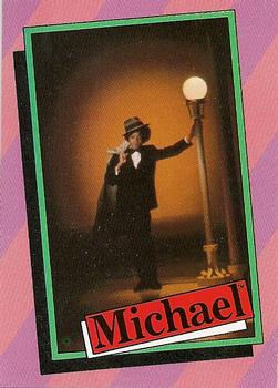 1984 Topps Michael Jackson #28 Michael's musical influences are many and varied… Front