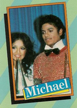 1984 Topps Michael Jackson #35 What famous creation of director Steven... Front