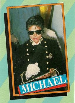 1984 Topps Michael Jackson #39 How many hits has Michael had off his... Front