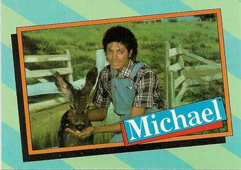 1984 Topps Michael Jackson #46 The Jacksons left Motown records... Front