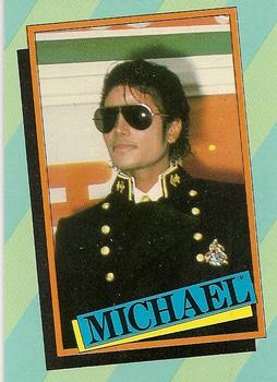 1984 Topps Michael Jackson #49 True or False: Does Michael own a boa... Front