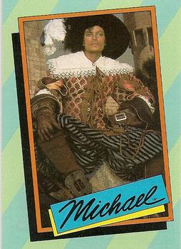 1984 Topps Michael Jackson #52 What is the name of Michael's father? Front