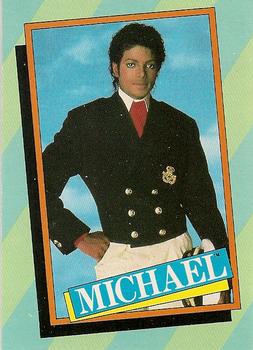 1984 Topps Michael Jackson #64 What is the name of Michael's mother? Front