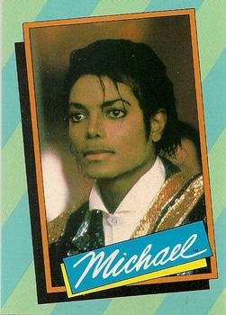 1984 Topps Michael Jackson #66 After Motown what label did the Jacksons... Front