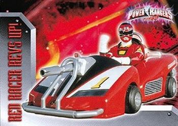 1997 Bandai Power Rangers Turbo #6 Red Racer Revs Up! Front