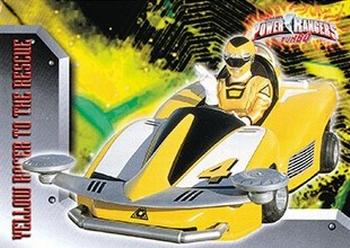 1997 Bandai Power Rangers Turbo #21 Yellow Racer to the Rescue Front