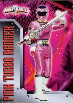 1997 Bandai Power Rangers Turbo #28 Pink Turbo Ranger Front