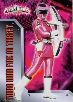 1997 Bandai Power Rangers Turbo #29 Turbo Wind Fire on Target Front