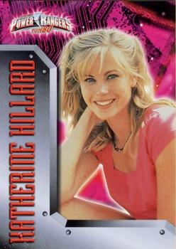 1997 Bandai Power Rangers Turbo #30 Katherine Hillard Front
