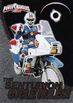 1997 Bandai Power Rangers Turbo #33 The Senturion Cycle Rules! Spectra Foil Front