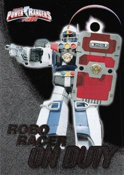 1997 Bandai Power Rangers Turbo #35 Robo Racer On Duty            Spectra Foil Front