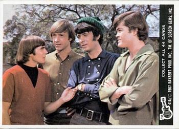 1967 Donruss The Monkees A #41A The Monkees Front