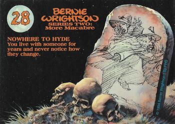 1994 FPG Bernie Wrightson II #28 Nowhere to Hyde Back