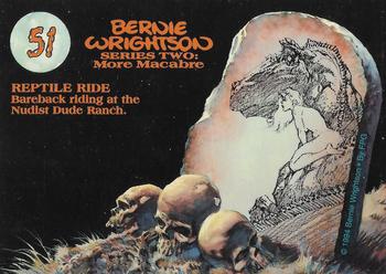 1994 FPG Bernie Wrightson II #51 Reptile Ride Back