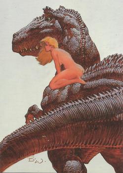 1994 FPG Bernie Wrightson II #51 Reptile Ride Front