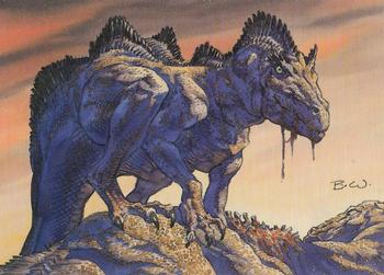 1994 FPG Bernie Wrightson II #84 Allosaurus Fragilis Front