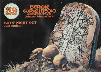 1994 FPG Bernie Wrightson II #88 Boys' Night Out Back