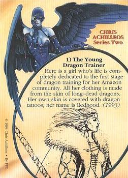 1994 FPG Chris Achilleos II #1 The Young Dragon Trainer Back