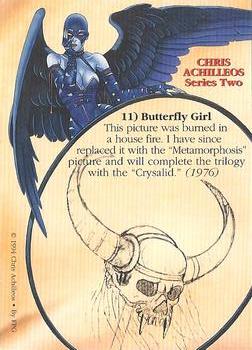 1994 FPG Chris Achilleos II #11 Butterfly Girl Back